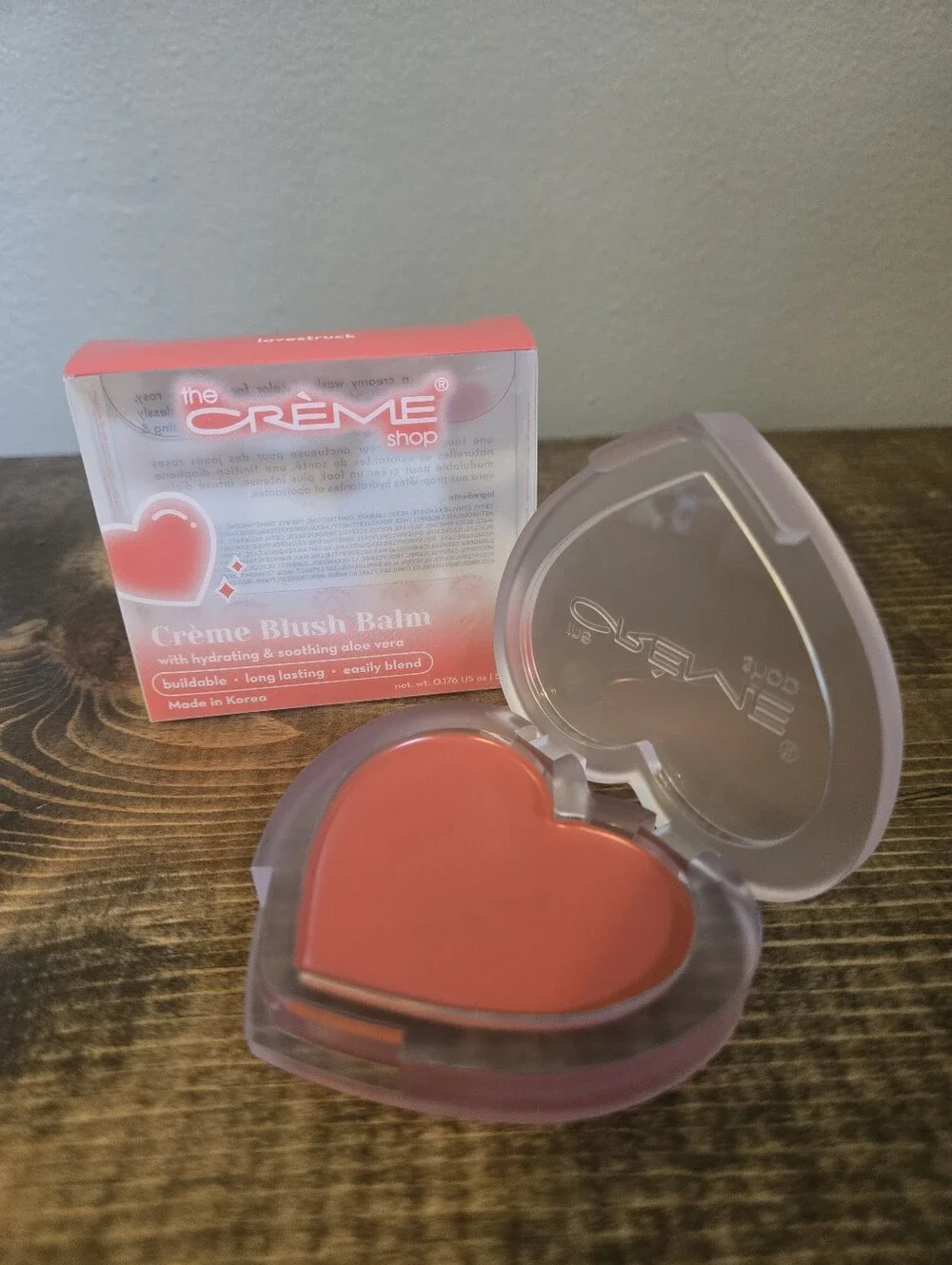The Creme Shop Lovestruck Heart Blush Balm